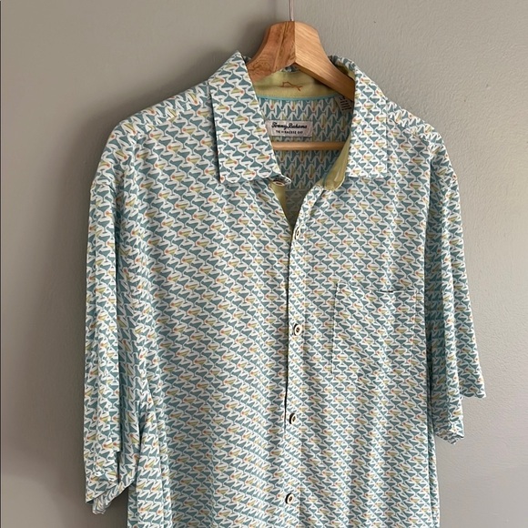 Tommy Bahama Men’s Veracruz Cay Cocktail Mixer Short-Sleeve Shirt Large - Picture 6 of 11